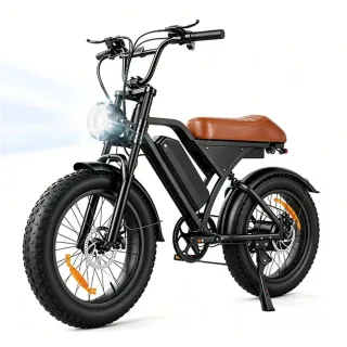 [EU Direct] iScooter EB5MAX Electric Bike 48V 10.4Ah 250W(Peak 1000W) Motor Top Speed 25KMH 20x4.0Inch Fat Tire Steel Fr