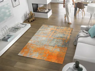 Rustic wash + dry Teppich | Größe: 140x200cm