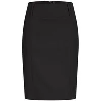GREIFF Bleistiftrock Greiff Corporate Stiftrock PREMIUM Damen Regular-Fit Schwarz