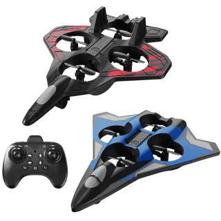 YLR/C YL87 YL89 2.4G EPP Foam Glider Altitude Hold Headless Mode 360° Roll 4 Motors 4CH LED RC Drone Airplane Quadcopter