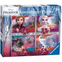 Disney Frozen Puzzle 4 in 1 Kinder Puzzle Box Disney Frozen II Eiskönigin Ravensburger, 24 Puzzleteile
