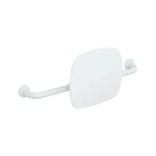 Hewi 801 Rückenstütze 801.51B916198 Wandabstand 150mm, matt, Lehne signalweiß, signalweiß