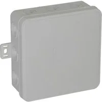 ViPlast Kabelbox Abzweigdose V7 Aufputzdose 12 Einführungen grau 400V, (1-tlg), 12 Eingängen