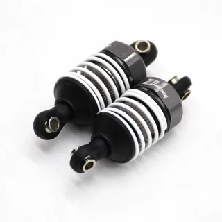 2PCS ZD Racing EX16 S16 1/16 RC Car Spare Oil Filled Shocks Absorber Damper 6626 Vehicles Models Parts Accessories