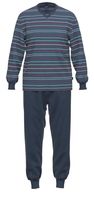 AMMANN - Org Barcelona SA lang V Hals nightblue - Gr. - 102