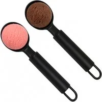 Koopman Eisportionierer Schwarz Metall 19 cm lang 2er Set, Aufhängöse, Spülmaschinengeeignet, Schwarz, Gastronomie, Langlebig