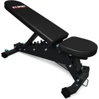 K-SPORT Hantelbank PROFI Hantelbank, vielfach verstellbare Multifunktionsbank, (extrem belastbare Schrägbank, Premium Trainingsbank bis 350kg belastbar), Made in EU