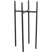 Mica Decorations Blumenständer Mica Decorations Ascot Plant standard schwarz - l24xb24xh55cm