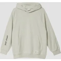 s.Oliver Sweatshirt Sweatshirt Oversize-Hoodie mit Print-Detail