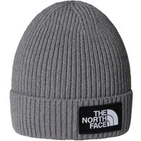 The North Face Beanie KIDS TNF LOGO BOX CUFFED BEANI TNF MEDIUM GREY HEATHER