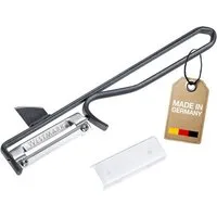 WESTMARK Sparschäler 1 Stk. – Ergonomischer Kartoffelschäler – Universalschäler – Anthrazit, griffige Haptik, Made in Germany
