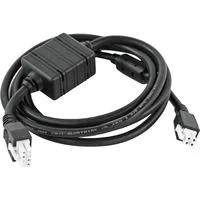 DC-Kabel für Mehrfachladegeräte, passend für Zebra Netzteile schwarz