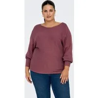 ONLY CARMAKOMA Strickpullover CARNEW ADALINE LIFE L/S PULLOVER KNT Viskosemischung