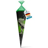 itenga Schultüte itenga Schultüte Zuckertüte eckig 85cm T-Rex Tüllverschluss grün