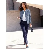 Witt Blusenblazer Bouclé-Blazer Langarm
