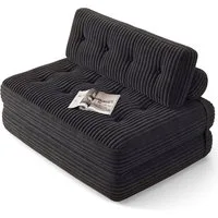 Bealife Schlafsofa Klappbares Sofa, Relaxsessel Indoor-Lazy Mit Rückenkissen, kein Aufbau, sofort nutzbar