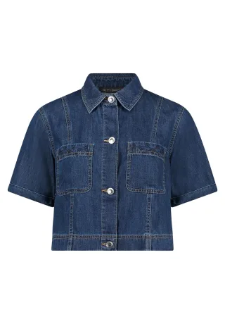 Betty Barclay - Jeansjacke dark blue denim - Gr. - 48
