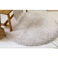 OTTO home Hochflor-Teppich Josetta, auch als Läufer erhältlich, rund, Höhe: 50 mm, Langflor, Shaggy, dichter weicher Hochflor, uni farben, Wohnzimmer