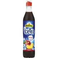 Pfanner Tee, Pfanner Ice Tea Pfirsich Sirup fruchtigem Geschmack Packung 700ml