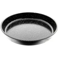 Almina Backblech 3er Set Backblech aus Granit Schwarz 36/38/40 cm Backofenblech, (3-St)