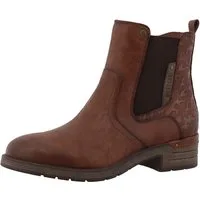 Mustang Shoes Gelja Winterstiefelette Stiefelette, Winterboots mit Anziehlasche