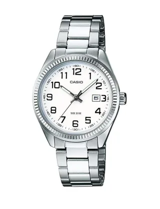 Casio Casio Collection Silber Damen Armbanduhr LTP-1302PD-7BVEG