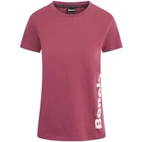 Bench. T-Shirt Bench Damen Ringer T-Shirt Baumwolle Slim Fit (1-tlg) reine Baumwolle, mit ikonischem Logoprint