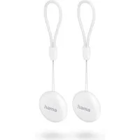 Hama Schlüsselfinder (Android „Mein Gerät finden“, Bluetooth, Alarm, 2 St) GPS-Tracker (AirTag Alternative, Tracker)