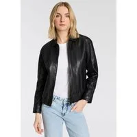 Mauritius Lederjacke MWTylli OS OT Bomberjacke mit Elastikbund