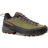 La Sportiva TX5 Evo GTX (Zustieg, Nubukleder, wasserdicht) dunkelgrün Herren Wanderschuh