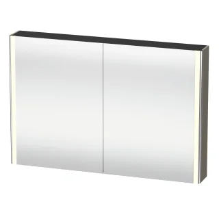 Duravit XSquare Spiegelschrank Flanell Grau 1200x155x800 mm - XS7114090902000 XS7114090902000