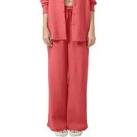 QS Stoffhose Weite Sommerhose mit Kordelzug