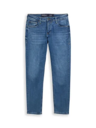 Denim Tom Tailor - TTPIERS SLIM Jeans used mid stone blue denim - Gr. - 34