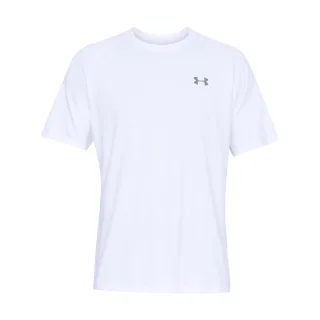 Under Armour - "Tech" T-Shirt für Herren (Weiß/Grau)