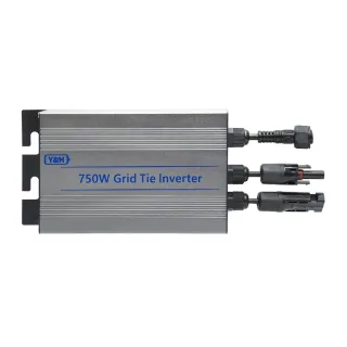 [EU Direct] Y&H Grid-Tie Inverter 750W MPPT Solar Microinverter 24-60V Input 220V Output, for Photovoltaic Solar Grid-Ti