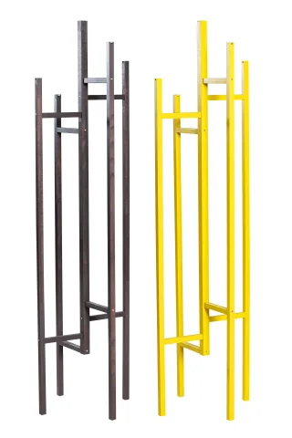 andas Garderobenständer im skandinavian Design, aus keilverzinkter massiver Buche