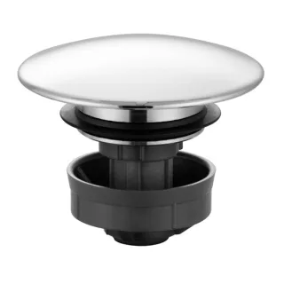 Avenarius Druckstopfen mit Verschluß; Ø 63 mm, chrom, Linie Univ., 9004225010 9004225010