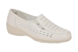 Waldl?ufer 607503 Kya Damen Slipper Halbschuhe Grau Perl Bequem mit PU-Sohle
