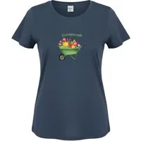 HERMKO Kurzarmshirt 701180055 T-Shirt 100% Bio-Baumwolle mit Druckmotiv hergestellt in EU