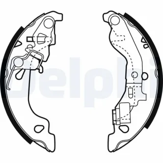 Delphi Bremsbacken hinten Fiat Punto 188 LS1858