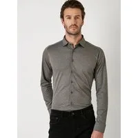 DESOTO Langarmhemd Jerseyhemd Casual Kent