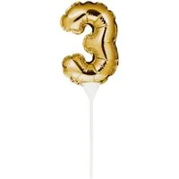 Creative Converting Tortenstecker Tortendekoration Zahlenpicker Jahreszahlen Geburtstag, Dreidimensional