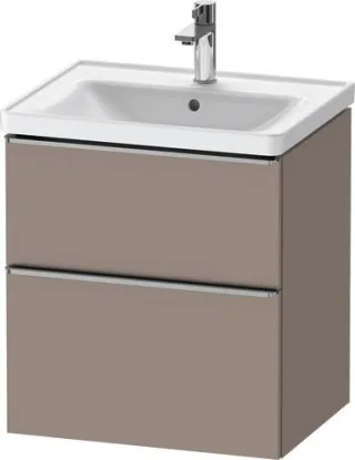 Duravit D-Neo Waschtischunterbau wandhängend Basalt Matt 584x452x625 mm - DE4359070430000 DE4359070430000