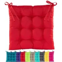 JACK Stuhlkissen JACK Outdoor 38x38cm Sitzkissen Lounge Kissen Sitzkissen Wasserfest, mit Lotus Effekt, robust, strapazierfähig, für Innen & Außen