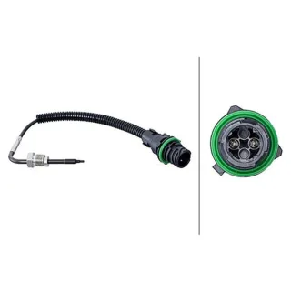 Hella Sensor f?r Abgastemperatur Mercedes Vario