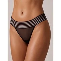 Elegant Love Tangaslip Tailenslip Mesh Dessous, Höschen, sexy Brasilien Tanga für Frauen (1-St., G-String, atmungsaktiv und bequem, halbtransparente Intim Höschen) Unterhosen, Damenunterwäsche, Bauchweg-Slip mit hoher Taille