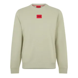 Hugo - "Diragol" Sweatshirt für Herren, Rundhalsausschnitt (Khakigrün)