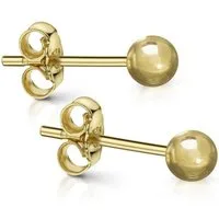 Firetti Paar Ohrstecker Schmuck Geschenk Gold 333 Ohrschmuck Gold Ohrstecker Kugel, Made in Germany