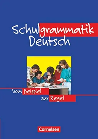 Schulgrammatik Deutsch: Vom Beispiel zur Regel. Grammatik [Taschenbuch] [2000] Lübke Diethard