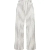 URBAN CLASSICS Stoffhose Urban Classics Ladies Structured Striped Relaxed Fit Pants (1-tlg)